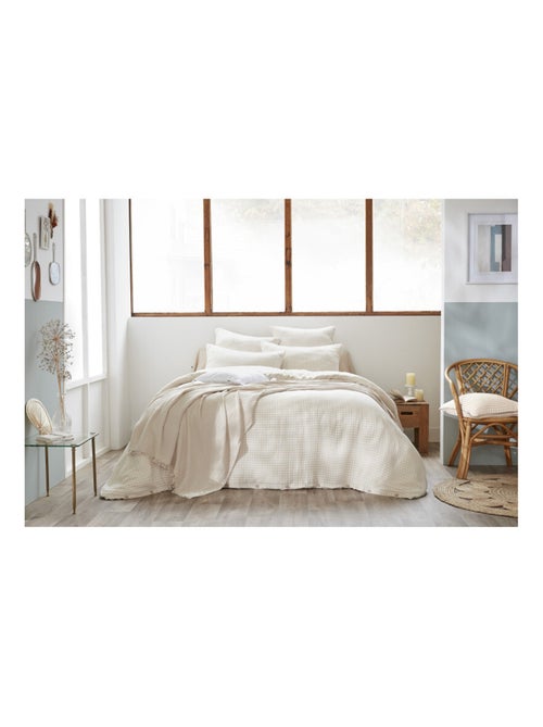 Housse de couette - L'effet papillon - 100% gaze de coton 125 gr/m² - Kiabi