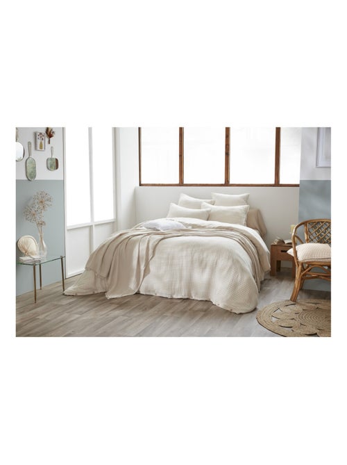 Housse de couette - L'effet papillon - 100% gaze de coton 125 gr/m² - Kiabi
