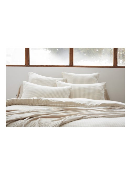 Housse de couette - L'effet papillon - 100% gaze de coton 125 gr/m² - Kiabi