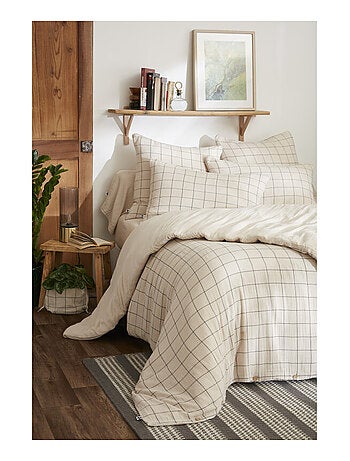 Housse de couette - L'effet papillon - 100% gaze de coton 125 gr/m²
