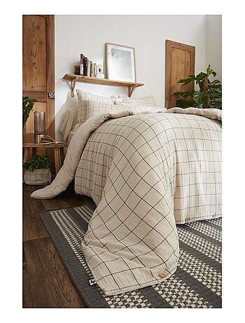 Housse de couette - L'effet papillon - 100% gaze de coton 125 gr/m²