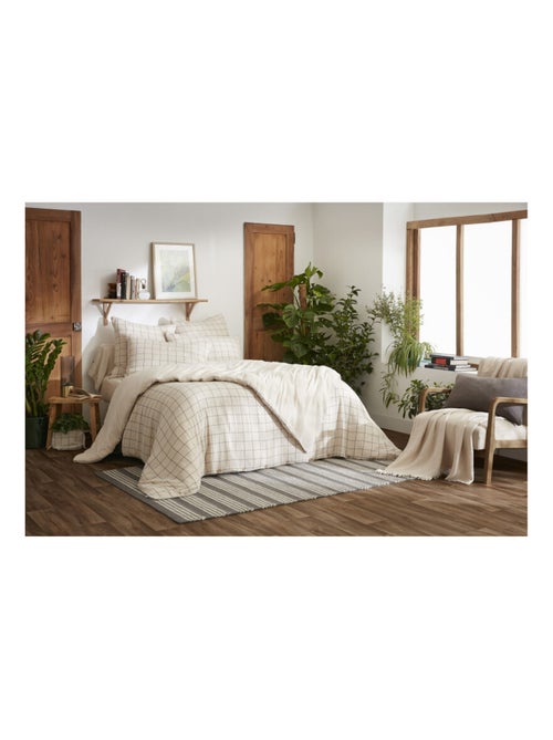 Housse de couette - L'effet papillon - 100% gaze de coton 125 gr/m² - Kiabi