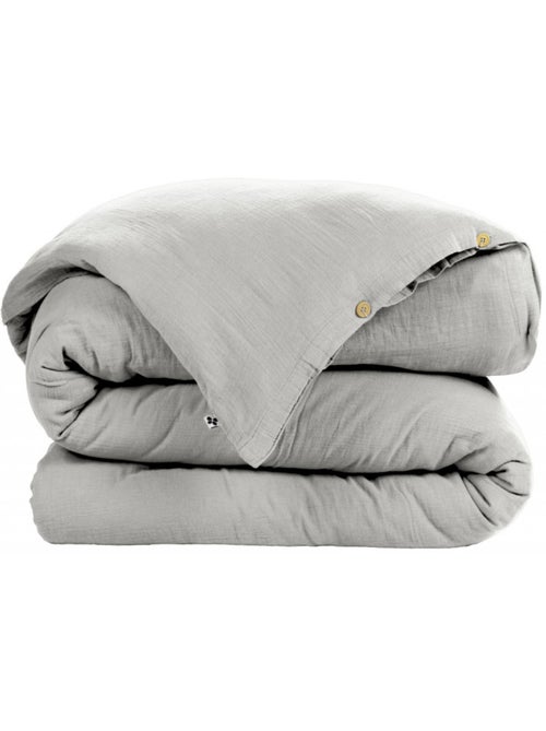 Housse de couette - L'effet papillon - 100% gaze de coton 125 gr/m² - Kiabi Housse de couette - L'effet papillon - 100% gaze de coton 125 gr/m² - Kiabi