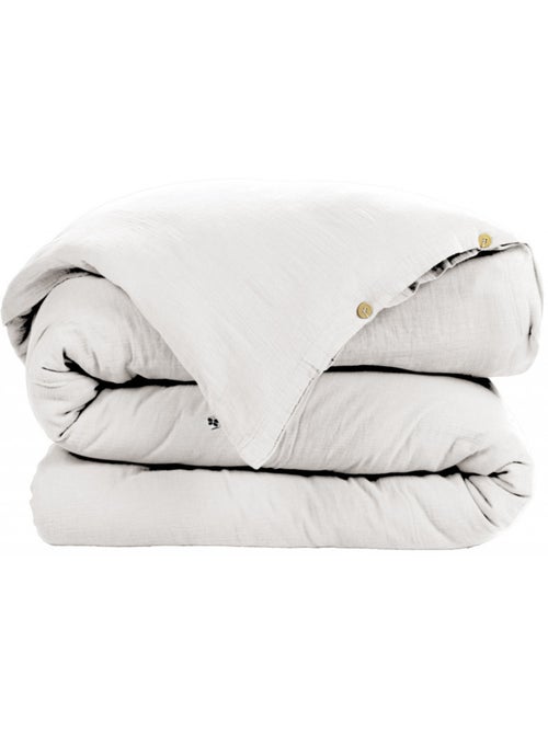 Housse de couette - L'effet papillon - 100% gaze de coton 125 gr/m² - Kiabi Housse de couette - L'effet papillon - 100% gaze de coton 125 gr/m² - Kiabi