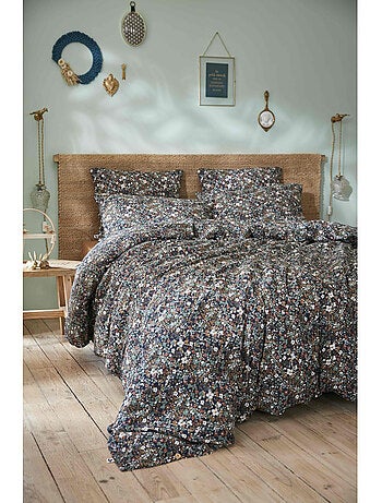 Housse de couette - L'effet papillon - 100% gaze de coton 125 gr/m²