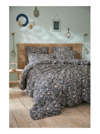 Housse de couette - L'effet papillon - 100% gaze de coton 125 gr/m²