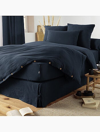 Housse de couette - L'effet papillon - 100% gaze de coton 125 gr/m²
