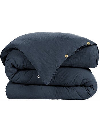 Housse de couette - L'effet papillon - 100% gaze de coton 125 gr/m²