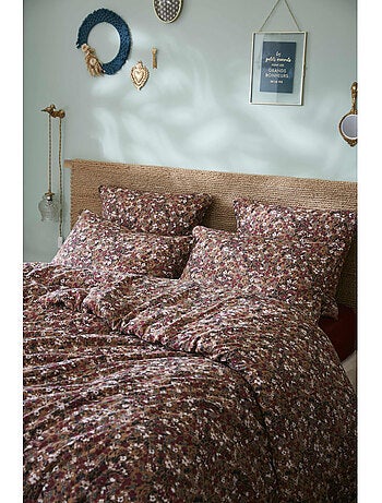 Housse de couette - L'effet papillon - 100% gaze de coton 125 gr/m²