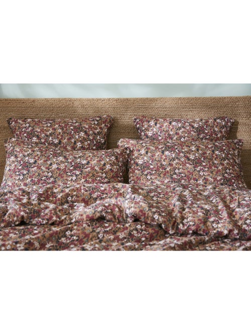 Housse de couette - L'effet papillon - 100% gaze de coton 125 gr/m² - Kiabi Housse de couette - L'effet papillon - 100% gaze de coton 125 gr/m² - Kiabi