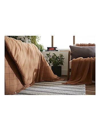 Housse de couette - L'effet papillon - 100% gaze de coton 125 gr/m²