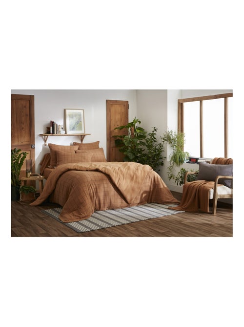 Housse de couette - L'effet papillon - 100% gaze de coton 125 gr/m² - Kiabi