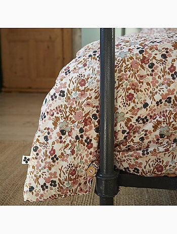 Housse de couette - L'effet papillon - 100% gaze de coton 125 gr/m²