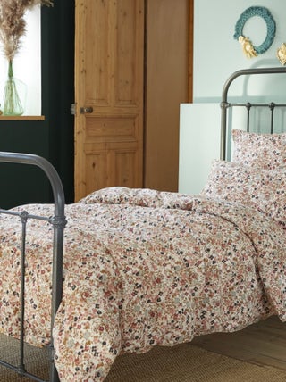 Housse de couette - L'effet papillon - 100% gaze de coton 125 gr/m²