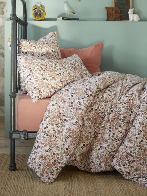 Housse de couette - L'effet papillon - 100% gaze de coton 125 gr/m² - Kiabi