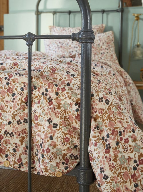 Housse de couette - L'effet papillon - 100% gaze de coton 125 gr/m² - Kiabi