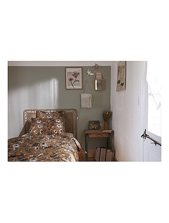 Housse de couette - L'effet papillon - 100% gaze de coton 125 gr/m²