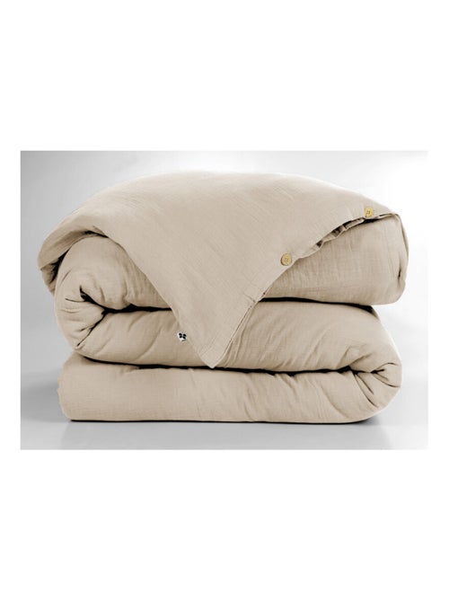 Housse de couette - L'effet papillon - 100% gaze de coton 125 gr/m² - Kiabi Housse de couette - L'effet papillon - 100% gaze de coton 125 gr/m² - Kiabi
