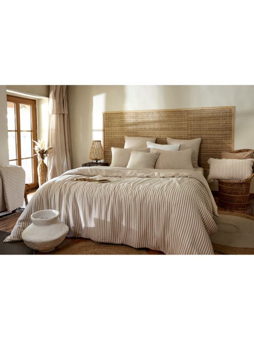 Housse de couette - L'effet papillon - 100% gaze de coton 125 gr/m² - Kiabi Housse de couette - L'effet papillon - 100% gaze de coton 125 gr/m² - Kiabi