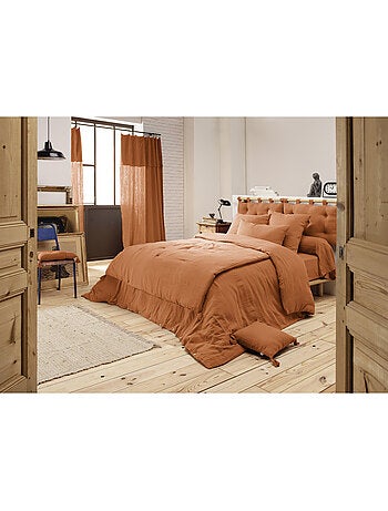 Housse de couette - L'effet papillon - 100% gaze de coton 125 gr/m²