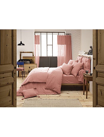 Housse de couette - L'effet papillon - 100% gaze de coton 125 gr/m²