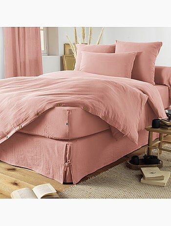 Housse de couette - L'effet papillon - 100% gaze de coton 125 gr/m²