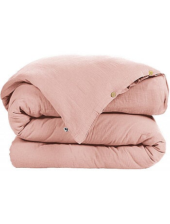 Housse de couette - L'effet papillon - 100% gaze de coton 125 gr/m²