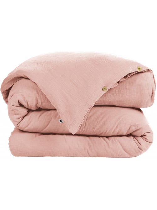 Housse de couette - L'effet papillon - 100% gaze de coton 125 gr/m² - Kiabi
