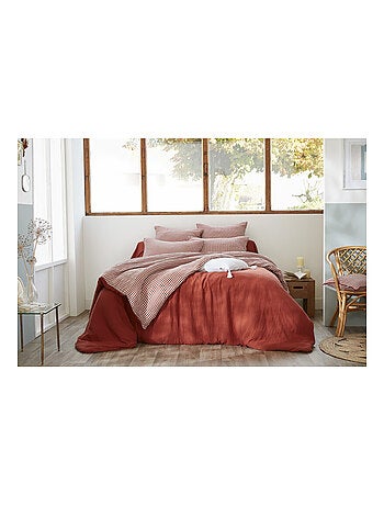 Housse de couette - L'effet papillon - 100% gaze de coton 125 gr/m²