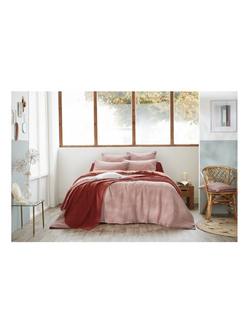 Housse de couette - L'effet papillon - 100% gaze de coton 125 gr/m² - Kiabi