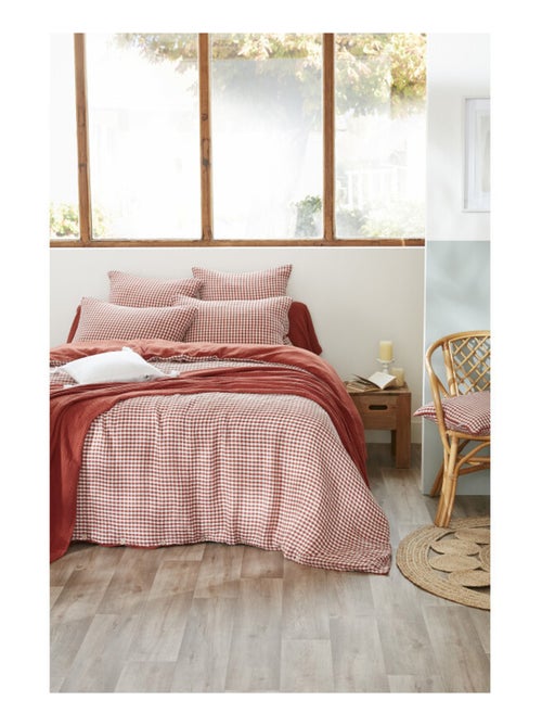 Housse de couette - L'effet papillon - 100% gaze de coton 125 gr/m² - Kiabi