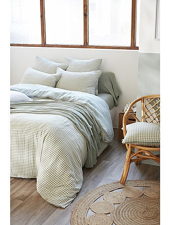 Housse de couette - L'effet papillon - 100% gaze de coton 125 gr/m²