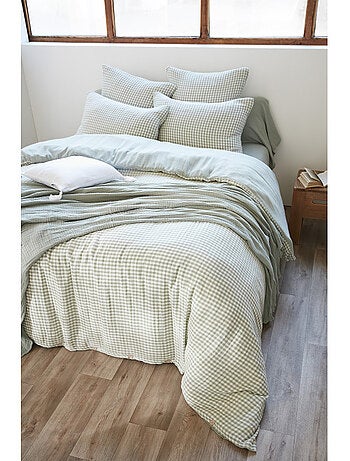 Housse de couette - L'effet papillon - 100% gaze de coton 125 gr/m²