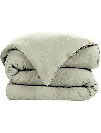 Housse de couette - L'effet papillon - 100% gaze de coton 125 gr/m²