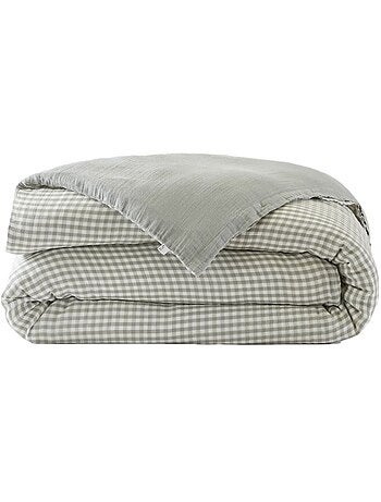 Housse de couette - L'effet papillon - 100% gaze de coton 125 gr/m²