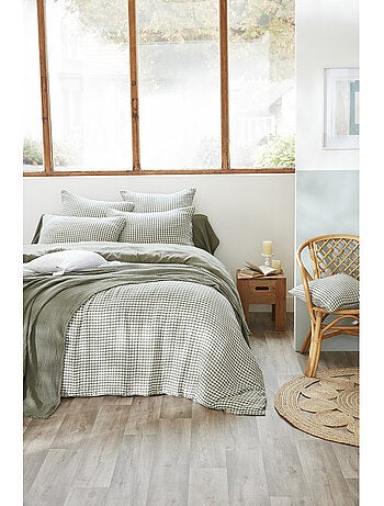 Housse de couette - L'effet papillon - 100% gaze de coton 125 gr/m²