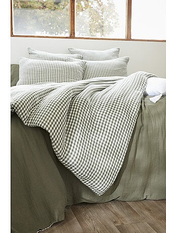 Housse de couette - L'effet papillon - 100% gaze de coton 125 gr/m²