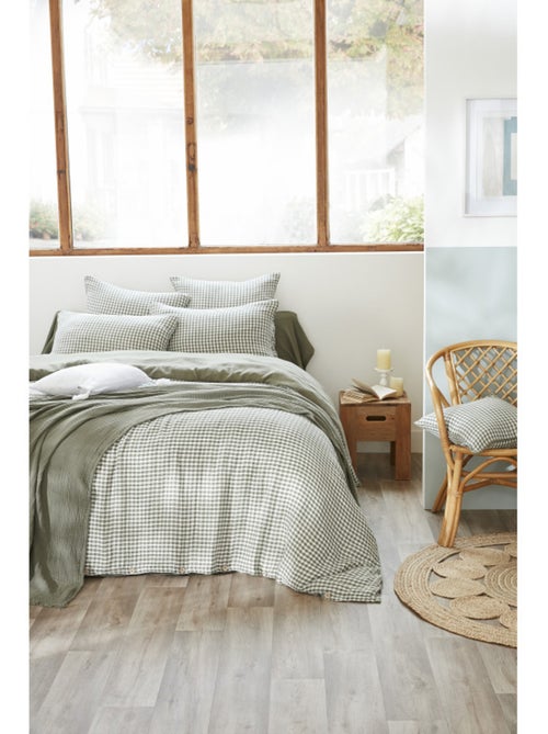 Housse de couette - L'effet papillon - 100% gaze de coton 125 gr/m² - Kiabi