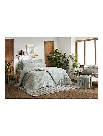 Housse de couette - L'effet papillon - 100% gaze de coton 125 gr/m²