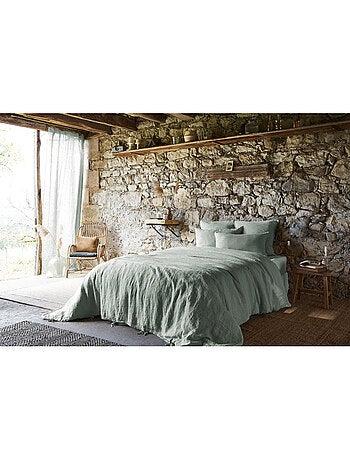 Housse de couette - L'effet papillon - 100% Lin lavé