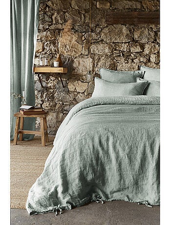 Housse de couette - L'effet papillon - 100% Lin lavé