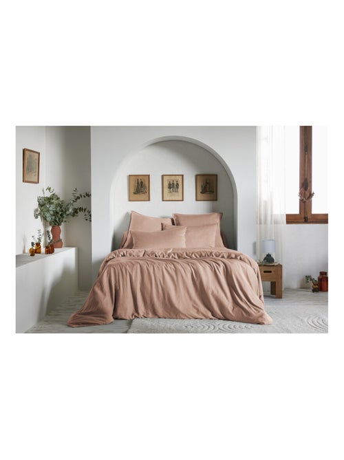 Housse de couette - L'effet papillon - 100% Lyocell (Tencel lavé ) - Kiabi