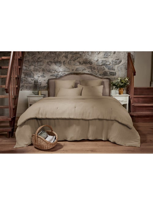 Housse de couette - L'effet papillon - 100% Quadruple gaze de coton 220 gr/m² - Kiabi Housse de couette - L'effet papillon - 100% Quadruple gaze de coton 220 gr/m² - Kiabi