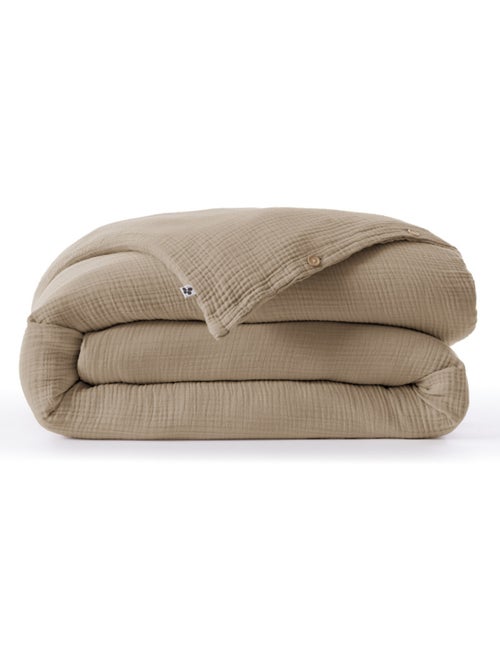 Housse de couette - L'effet papillon - 100% Quadruple gaze de coton 220 gr/m² - Kiabi Housse de couette - L'effet papillon - 100% Quadruple gaze de coton 220 gr/m² - Kiabi