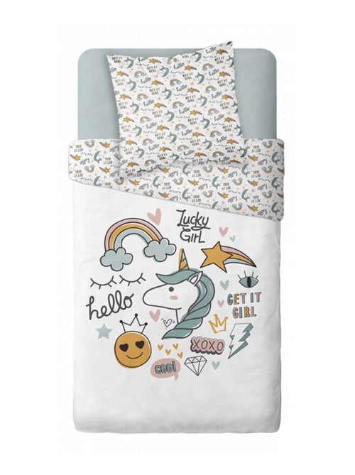 Housse de couette - Today - 100 % Coton 57 Fils/cm² - Kiabi Housse de couette - Today - 100 % Coton 57 Fils/cm² - Kiabi