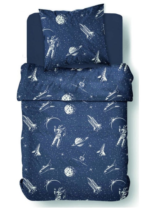 Housse de couette - Today - 100 % Coton 57 Fils/cm² - Kiabi