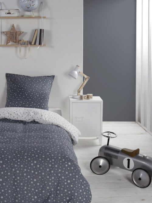 Housse de couette - Today - 100 % Coton 57 Fils/cm² - Kiabi