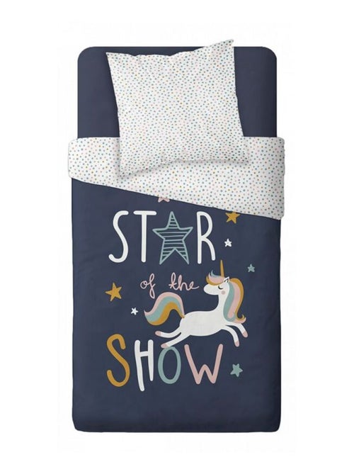 Housse de couette - Today - 100 % Coton 57 Fils/cm² - Kiabi