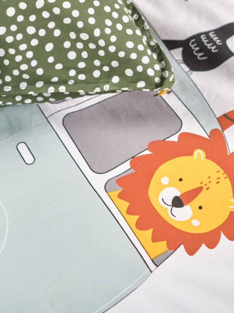 Housse de couette - Today - 100 % Coton 57 Fils/cm² Multicolore - Kiabi