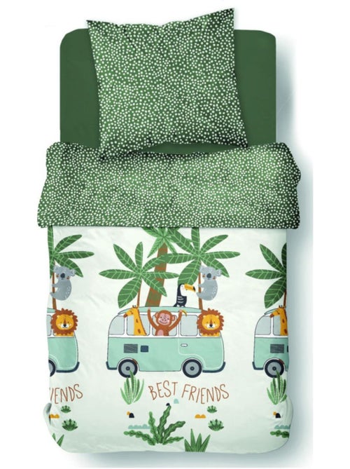 Housse de couette - Today - 100 % Coton 57 Fils/cm² - Kiabi Housse de couette - Today - 100 % Coton 57 Fils/cm² - Kiabi